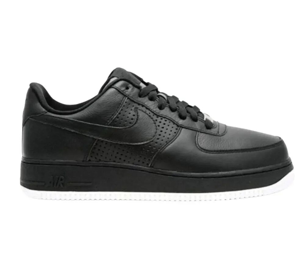 NIKE Air Force 1 Low 'Black/Black Anthracite' Sneakers Size 13